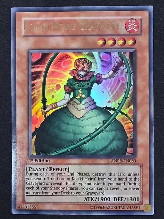Koa'Ki MeiruGravirose (ANPR-EN083, Ultra Rare, 1st Edition)