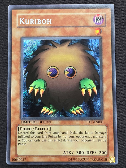 Kuriboh (Damged, FL1-EN003, Secret Rare, Limited Edition)