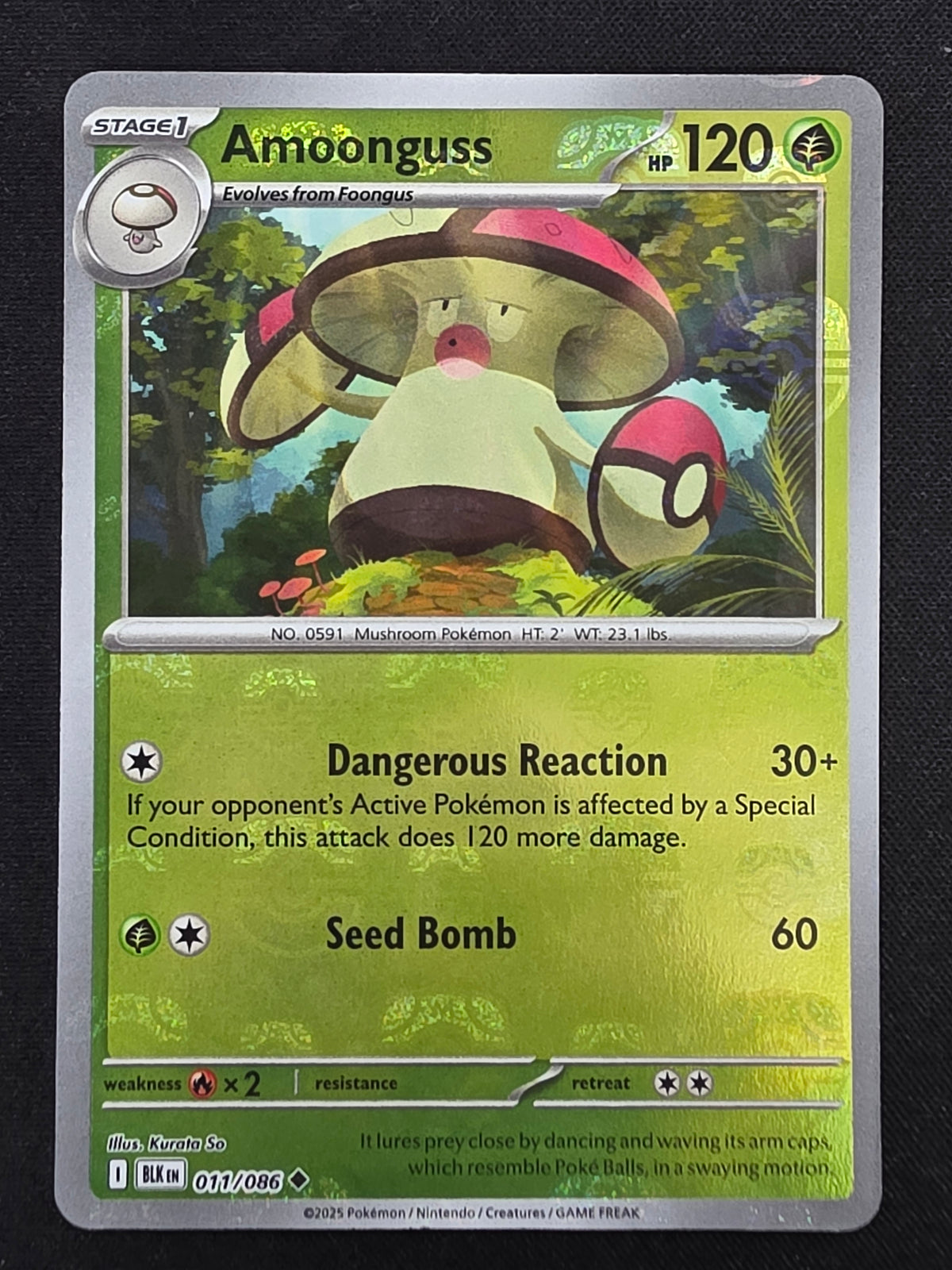 Amoonguss (011/086, Master Ball Pattern)