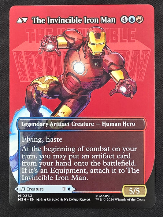 Tony Stark- The Invincible Iron Man (MSH, Borderless)