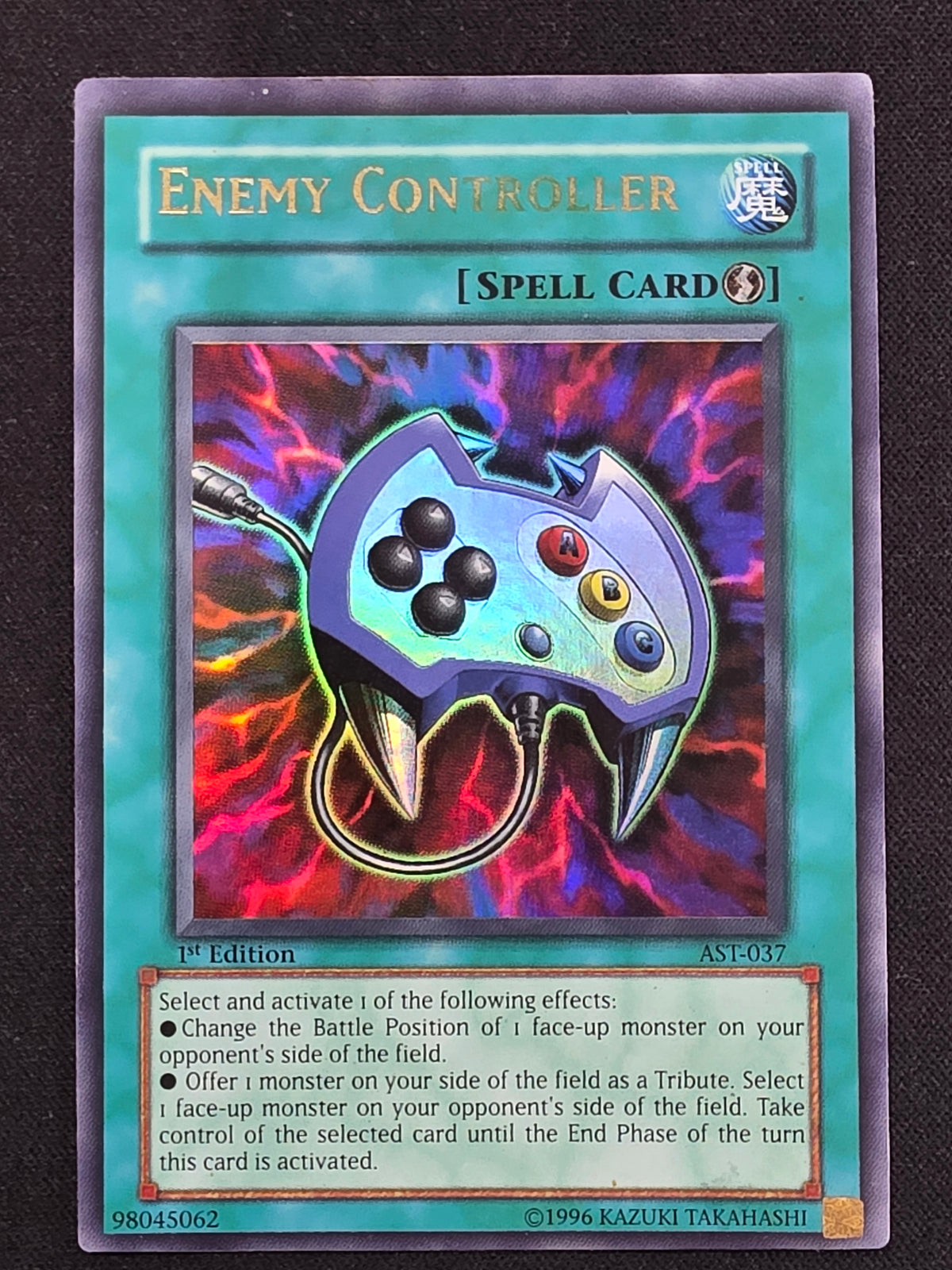 Enemy Controller (AST-037, Ultra Rare, 1st Edition)