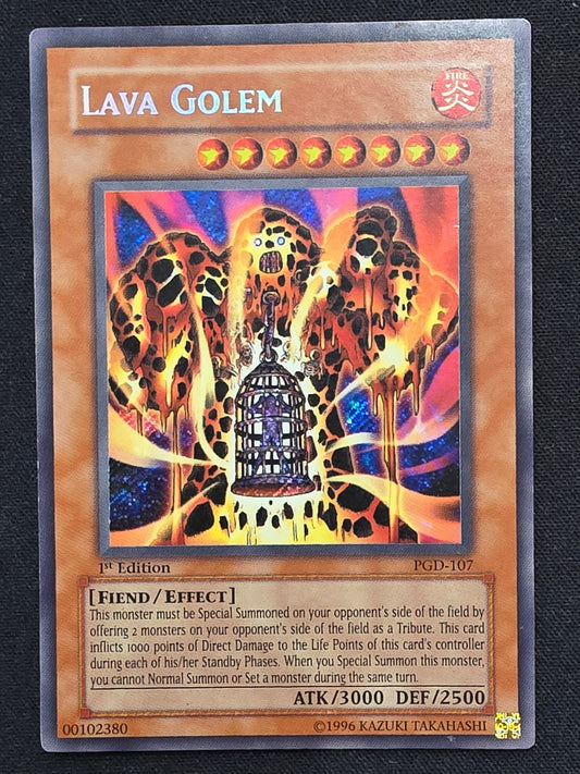 Lava Golem (PGD-107, Secret Rare, 1st Edition)