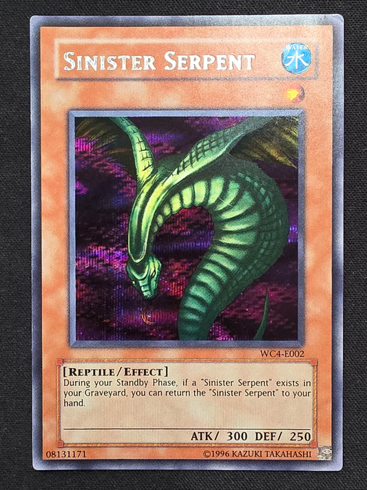 Sinister Serpent (WC4-E002, Prismatic Secret Rare)