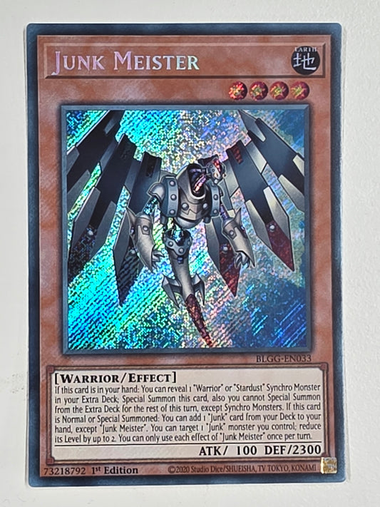 Junk Meister (BLGG-EN033 secret rare)