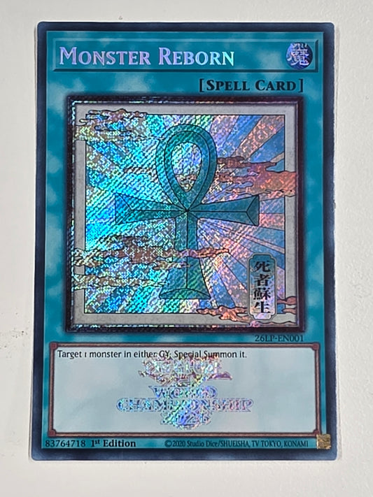 Monster Reborn (26LP-EN001 secret rare)