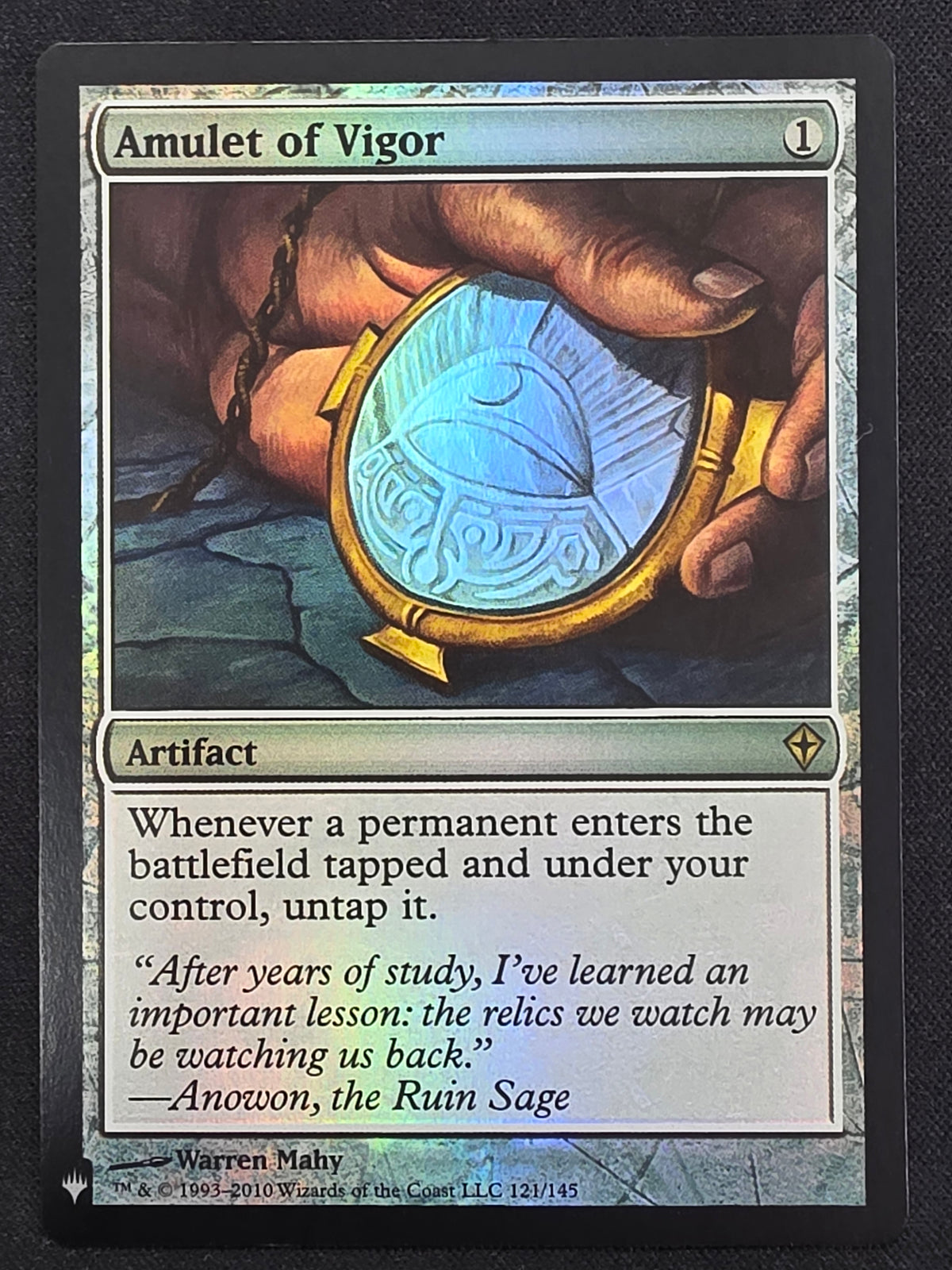 Amulet of Vigor (MysteryBooster/TheList, Foil)