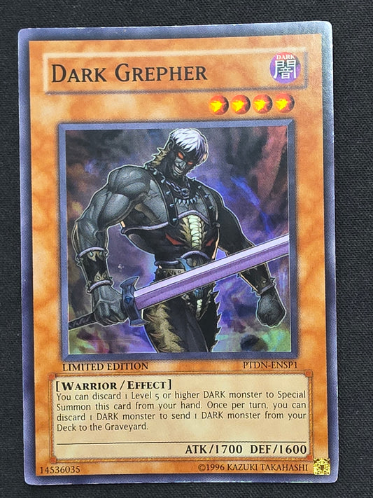 Dark Grepher (PTDN-ENSP1, Super Rare, Limited Edition)