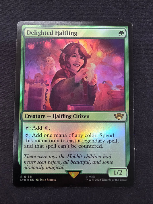 Delighted Halfling (LTR, Foil)
