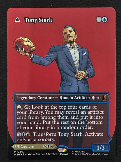 Tony Stark- The Invincible Iron Man (MSH, Borderless)