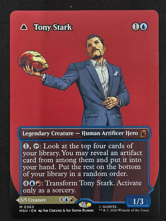 Tony Stark- The Invincible Iron Man (MSH, Borderless)