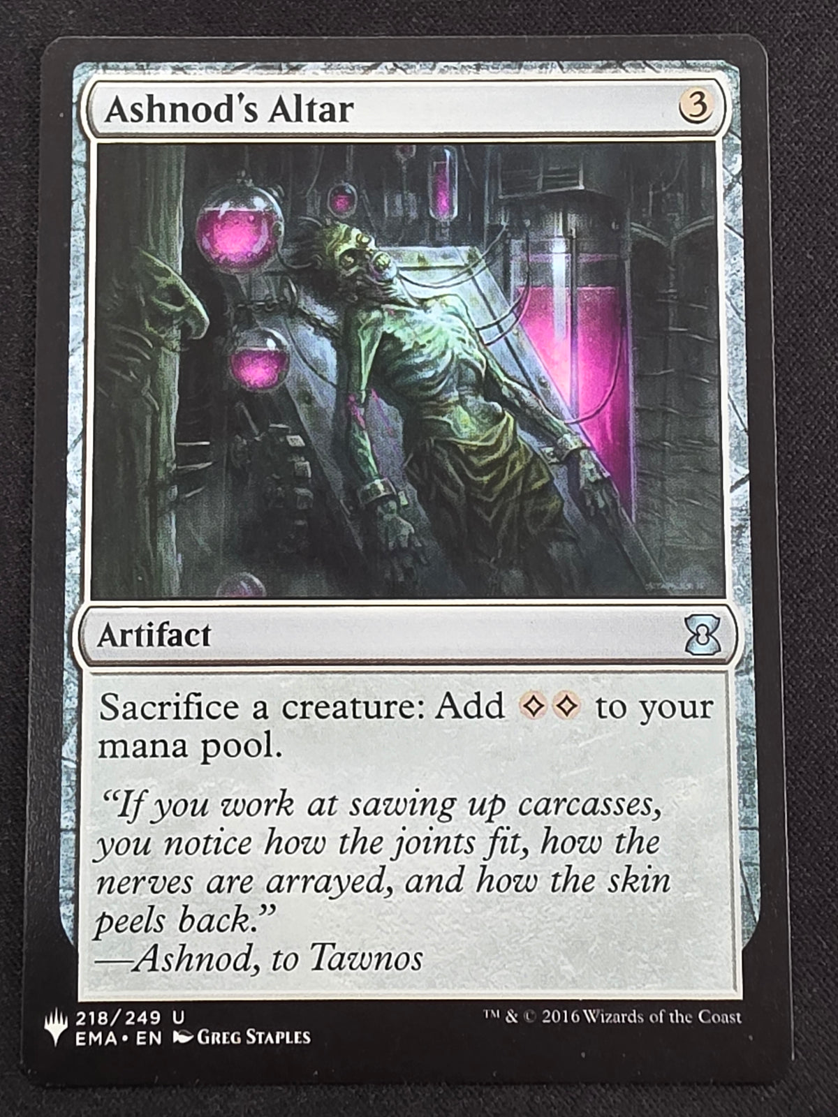 Ashnod's Altar (MysteryBooster/TheList)
