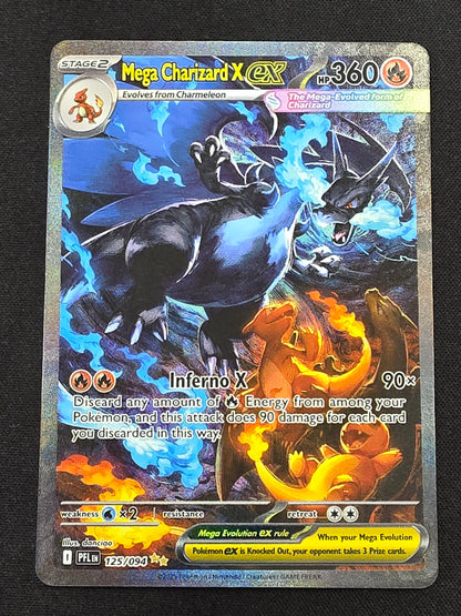 Mega Charizard X EX (125/094, DMG)