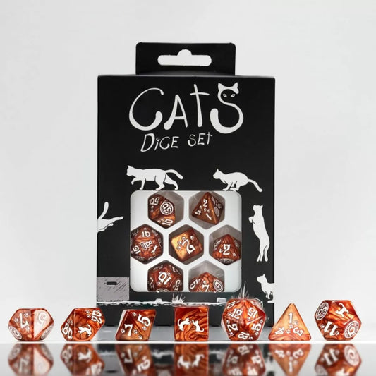 Q Workshop - Cats Dice Set