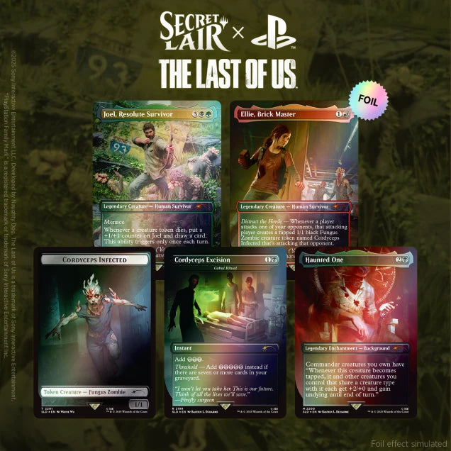 MTG Secret Lair: Secret Lair x The Last Of Us Part 1