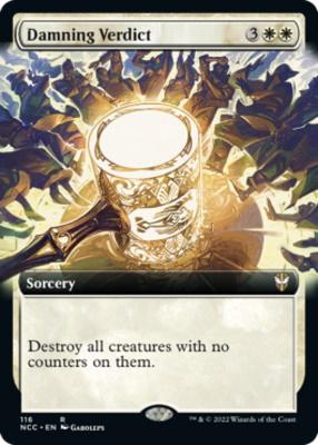 Damning Verdict (extended art NCC)