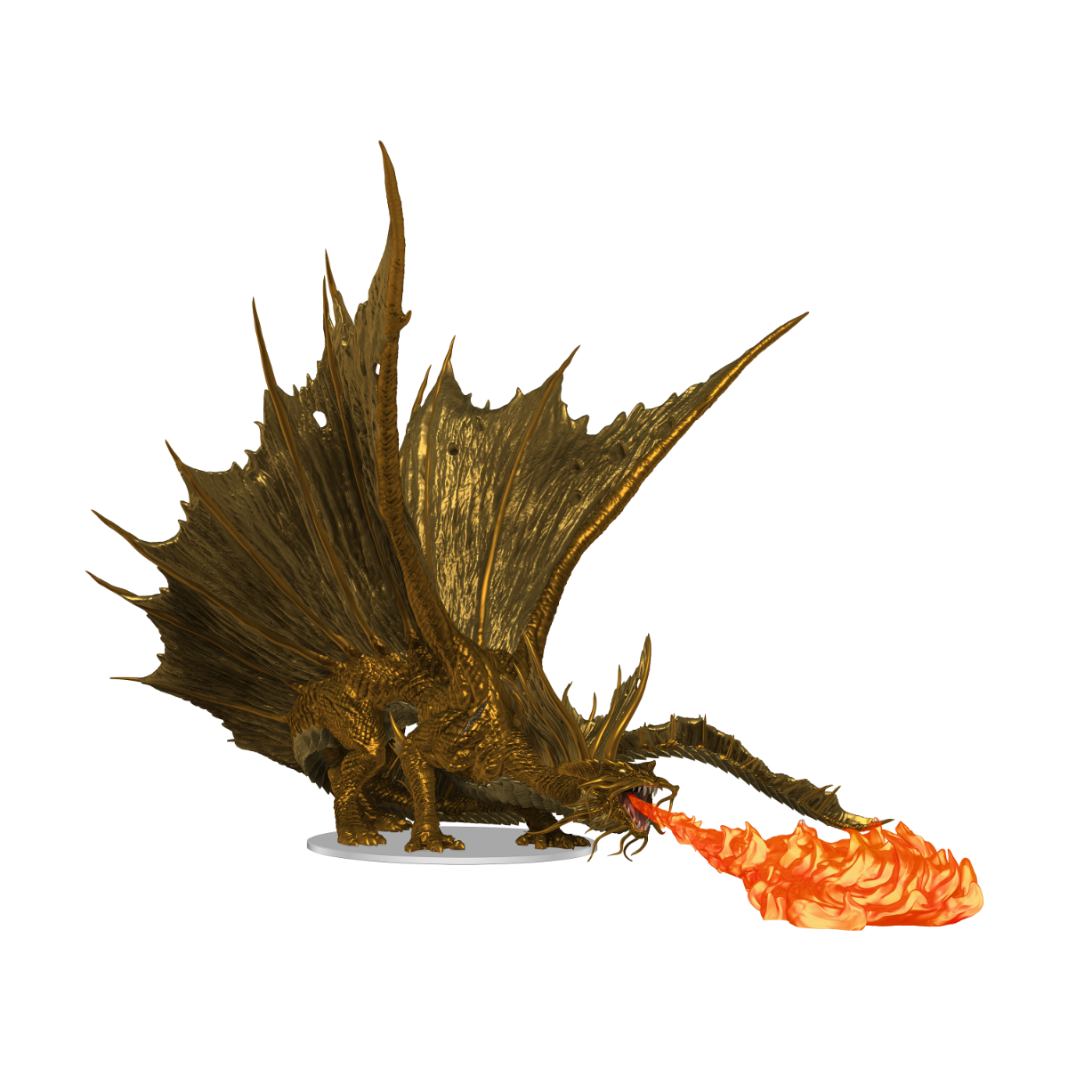 Dungeons & Dragons: Adult Gold Dragon Premium Figure