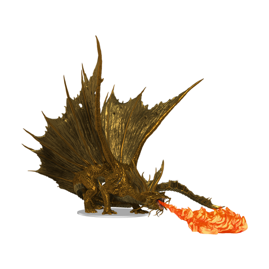Dungeons & Dragons: Adult Gold Dragon Premium Figure