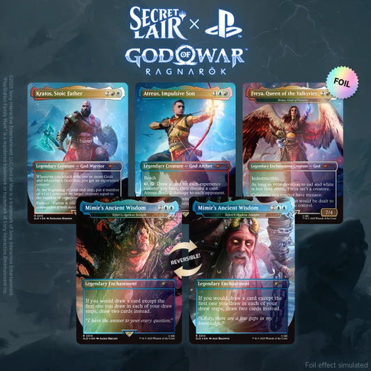 MTG Secret Lair: Secret Lair x God of War: Norse