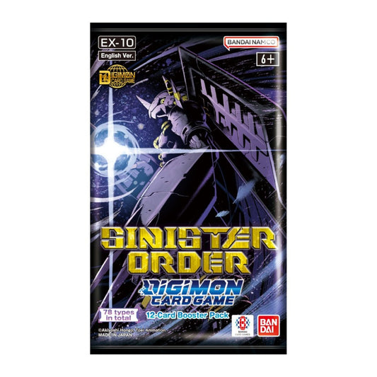 Digimon TCG - Sinister Order [EX-10] Booster Pack
