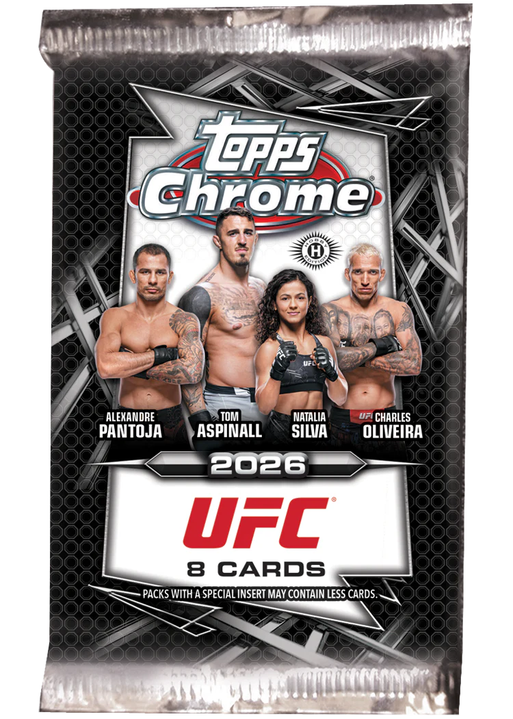 Topps Chrome UFC 2026 Hobby Booster Pack