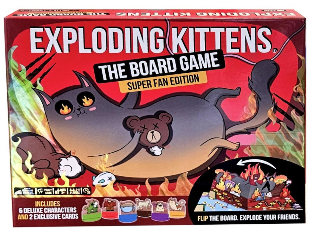 Exploding Kittens Fan Made Games Exploding Kittens The Board Game Super Fan Edition (By Exploding Kitte ...