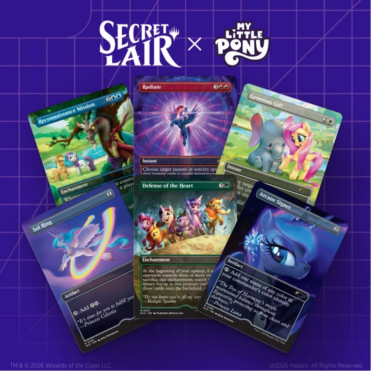 MTG Secret Lair: Secret Lair x My Little Pony: Friendship is Magic