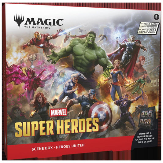 MTG Marvel Super Heroes - Scene Box Display