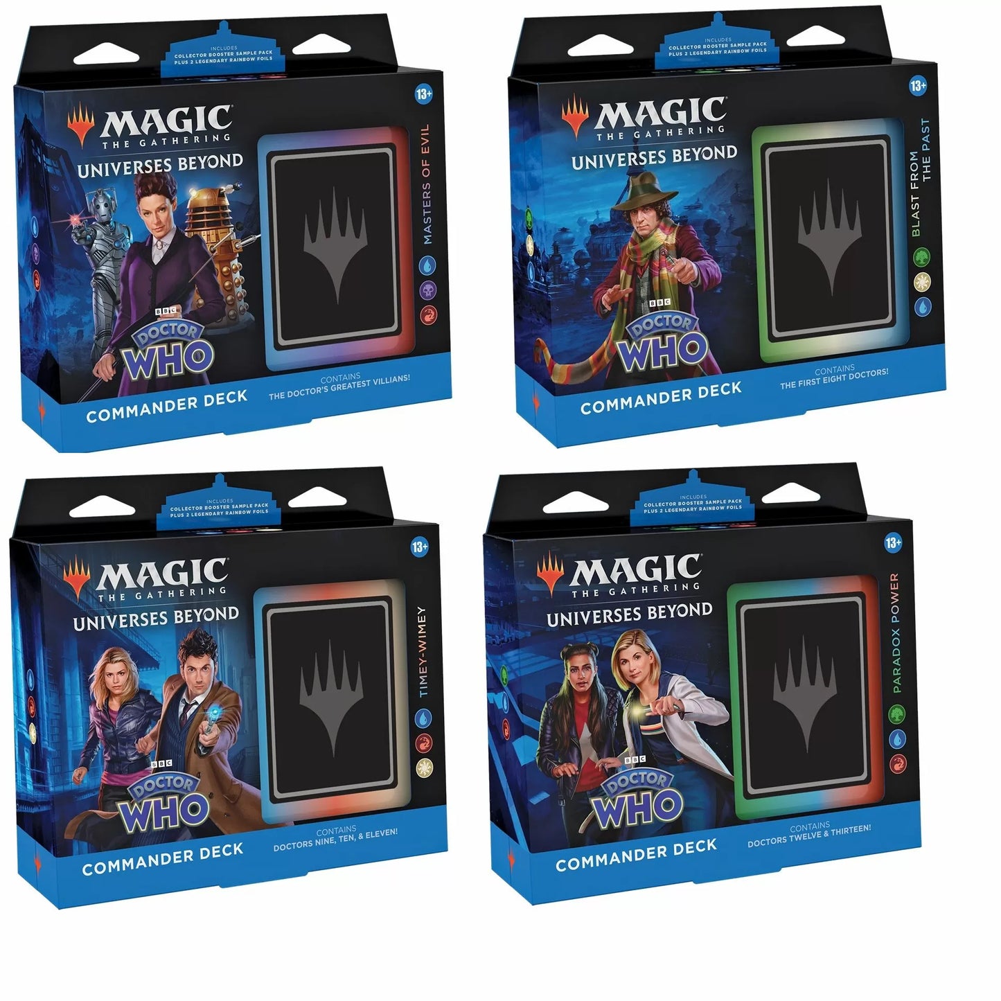 MTG Doctor Who Commander Decks