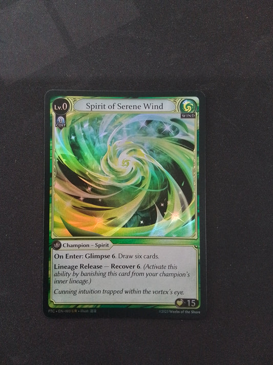 Spirit of Serene Wind (Foil)