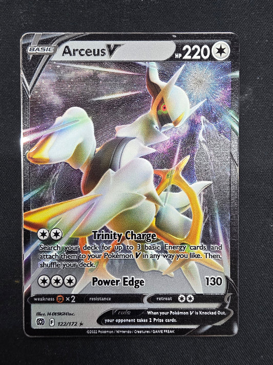 Arceus V (Metal card)