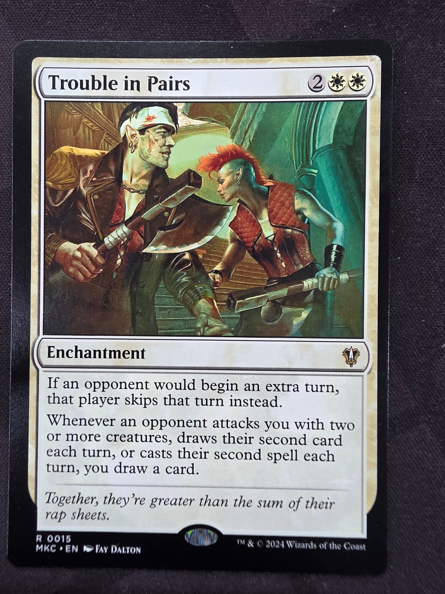 Double in pairs