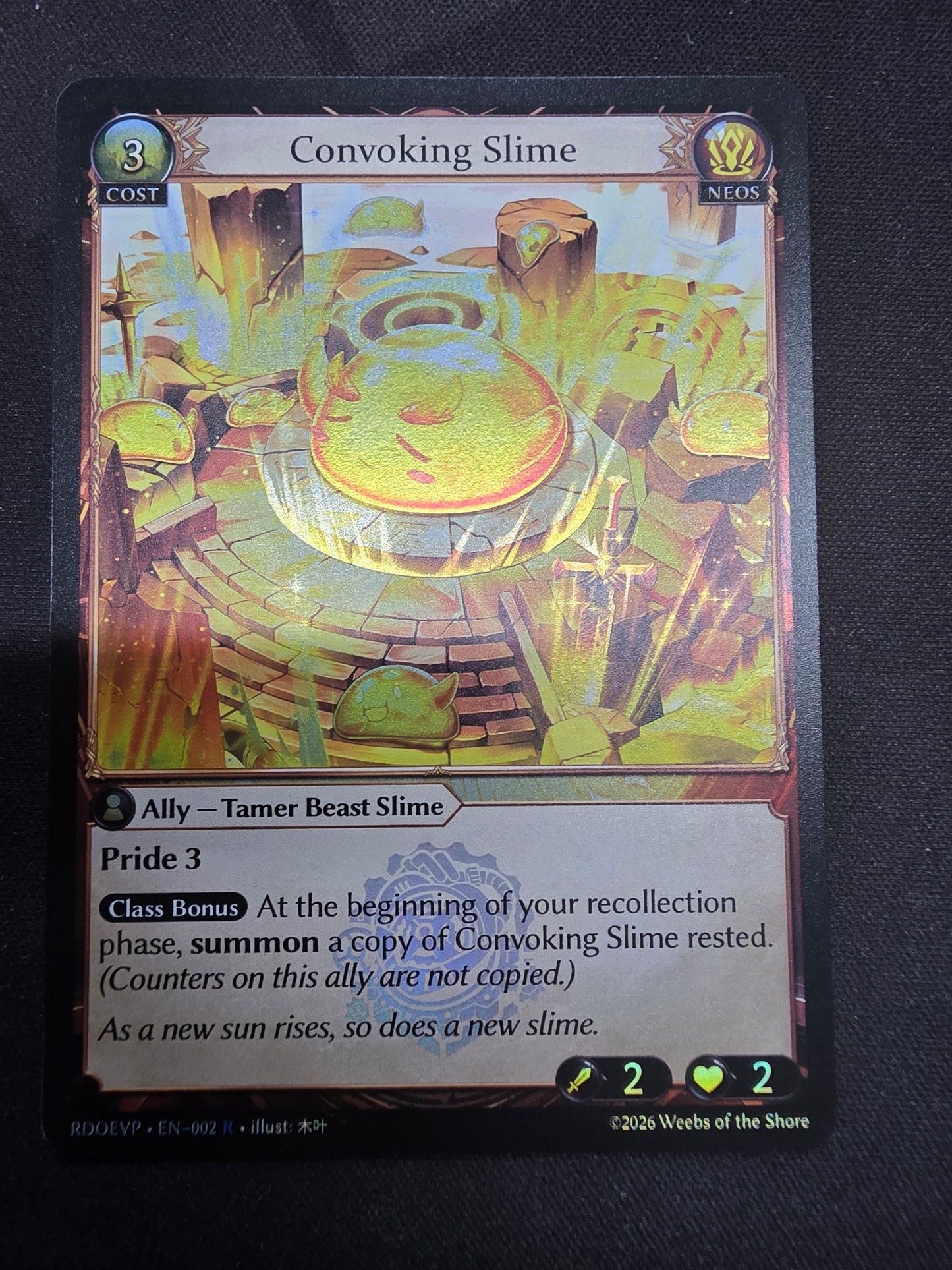 Convoking Slime (foil)