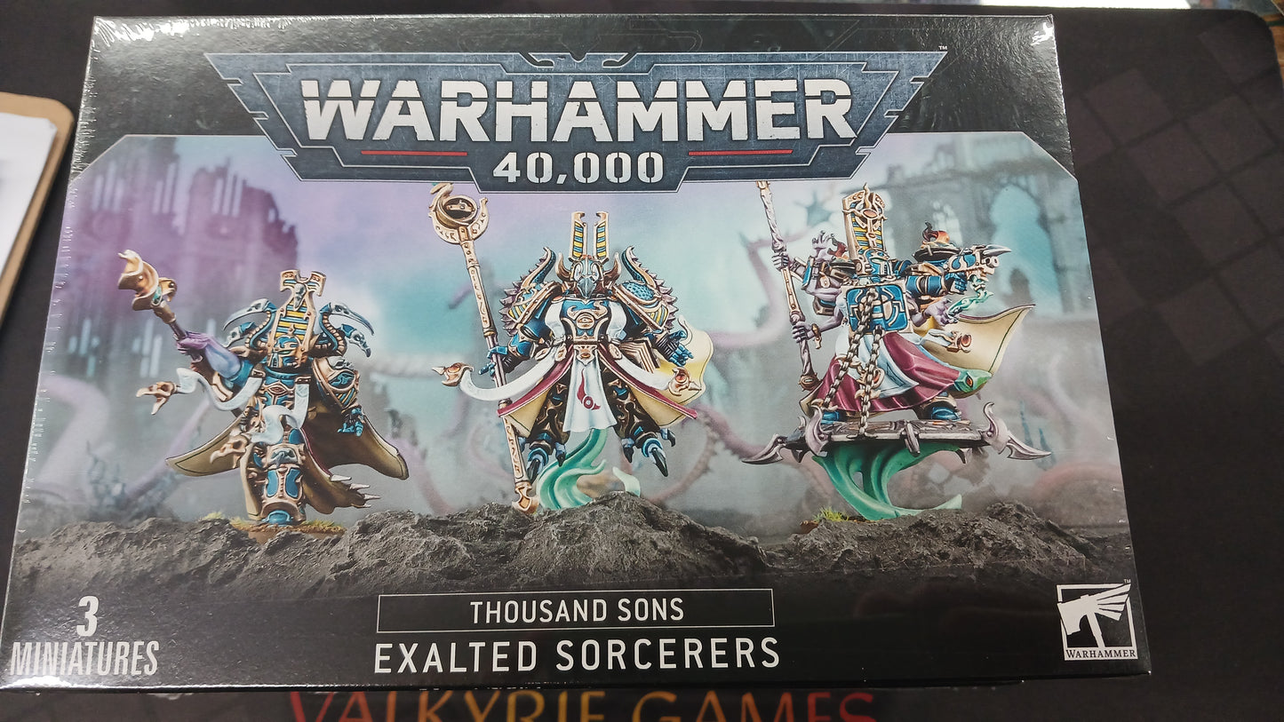 Warhammer 40K - Exalted Sorcerers 2021