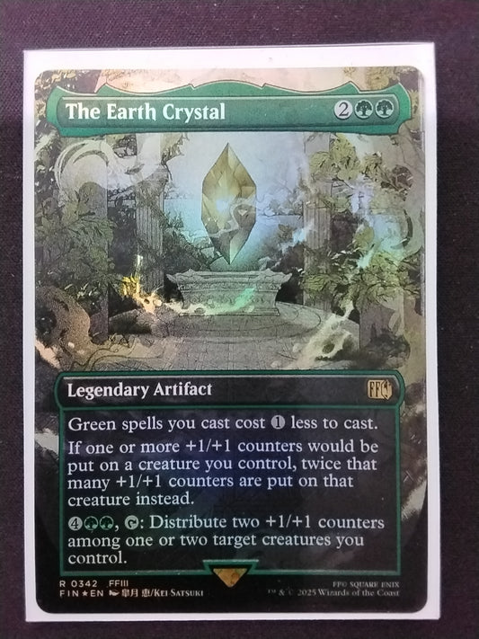 The Earth Crystal (FIN, Foil Borderless)