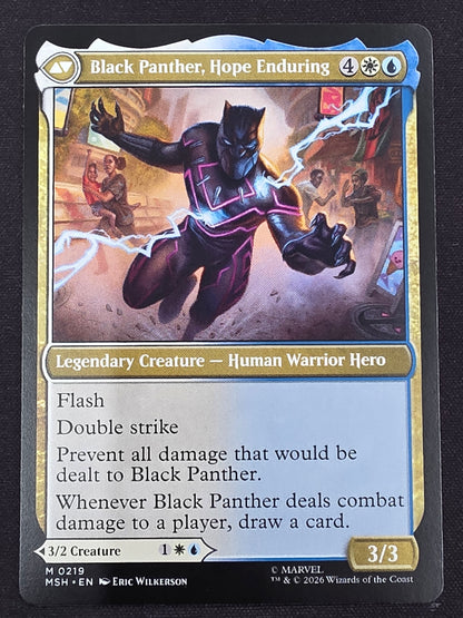King T'Challa - Black Panther, Hope Enduring (MSH)