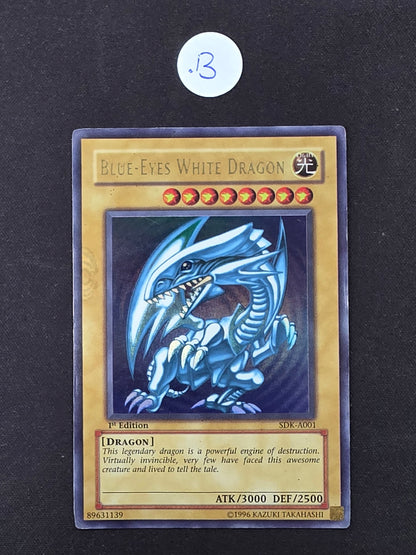 Blue-Eyes White Dragon (SDK-A001) DAMAGED