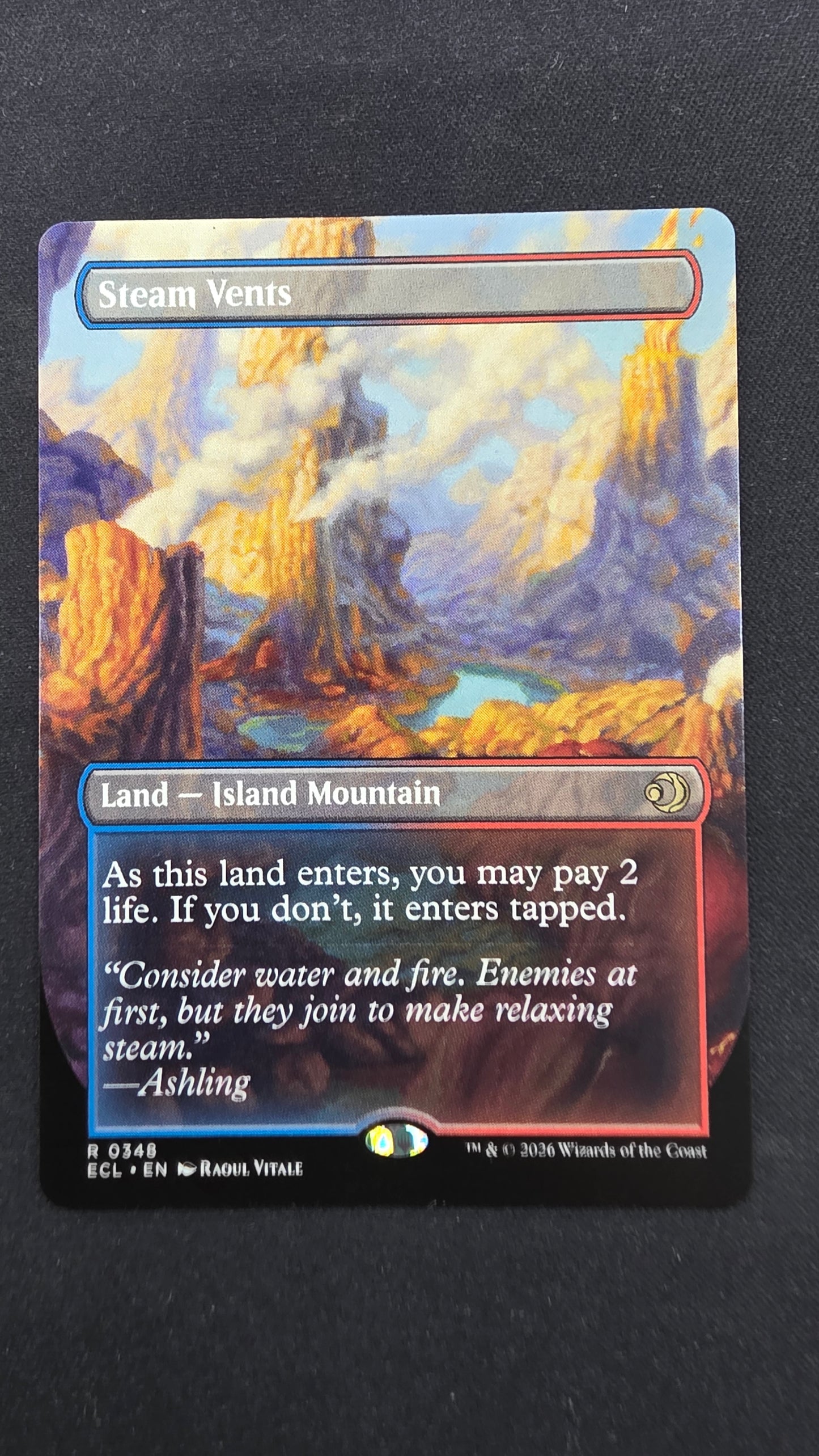 Steam Vents (ECL, Borderless Foil)