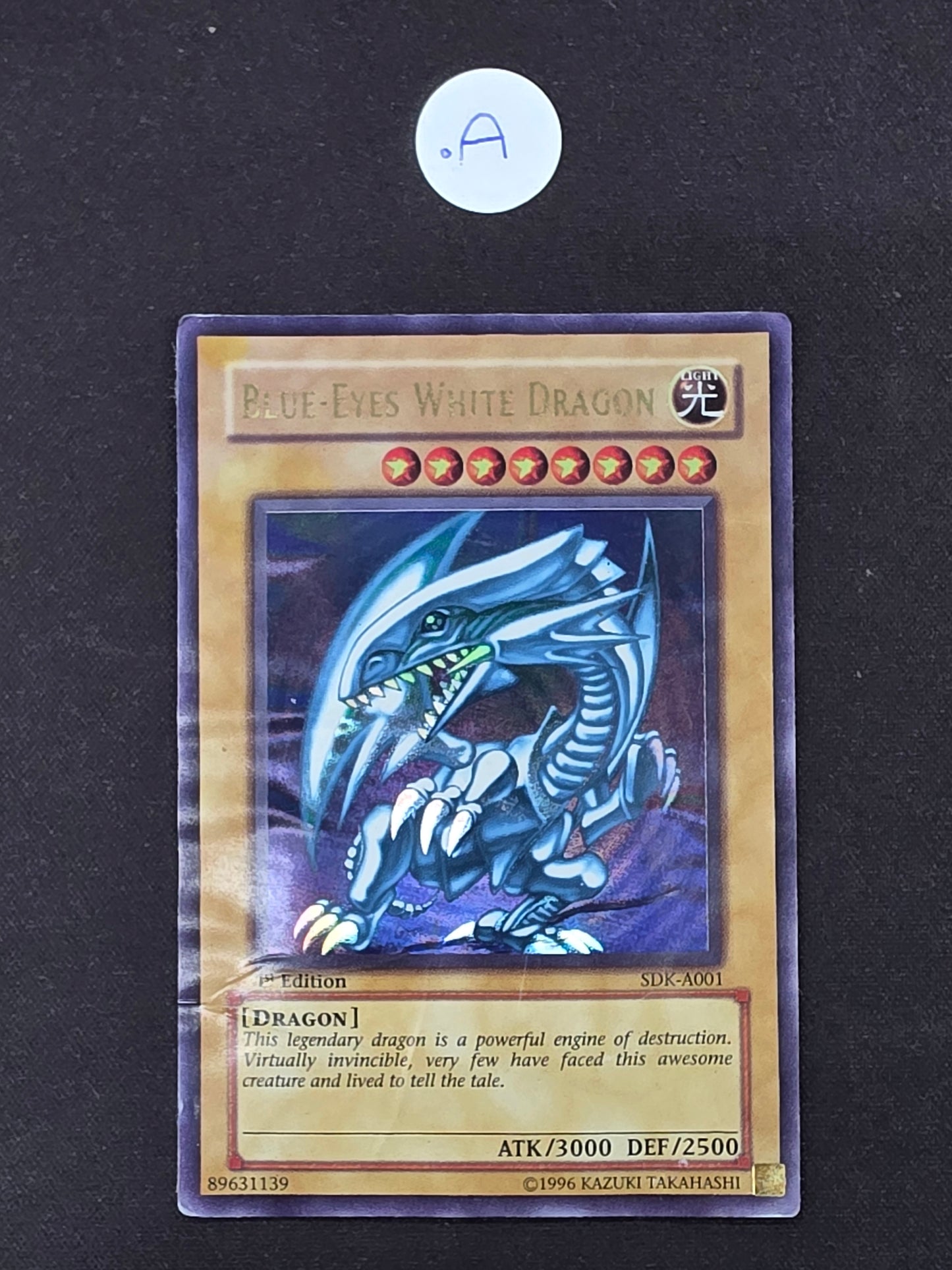 Blue-Eyes White Dragon (SDK-A001) DAMAGED