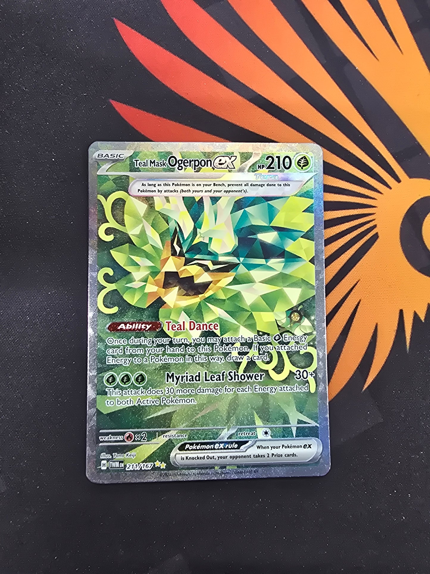 Teal Mask Ogerpon EX- Alt Art