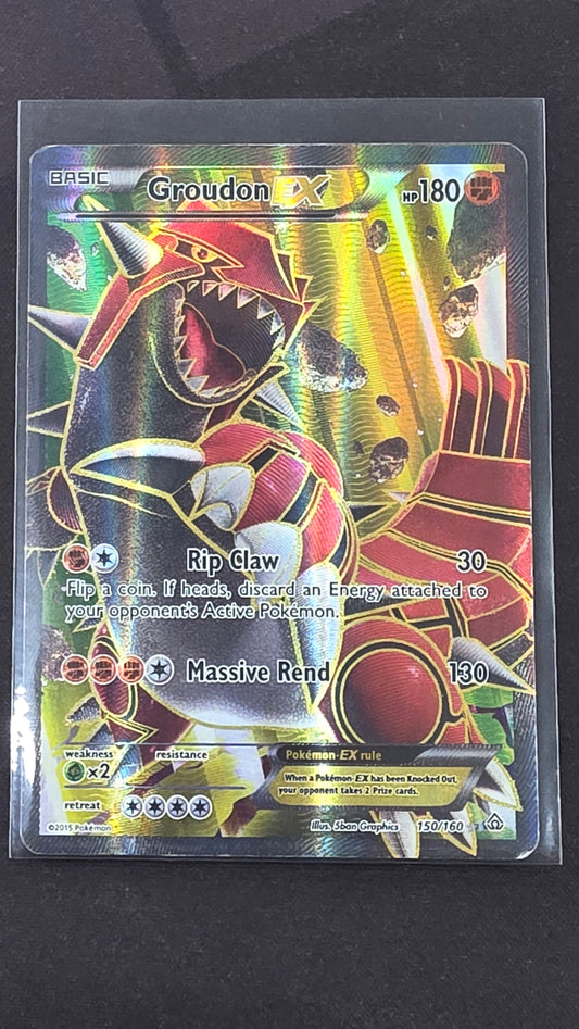 Groudon EX (150/160)