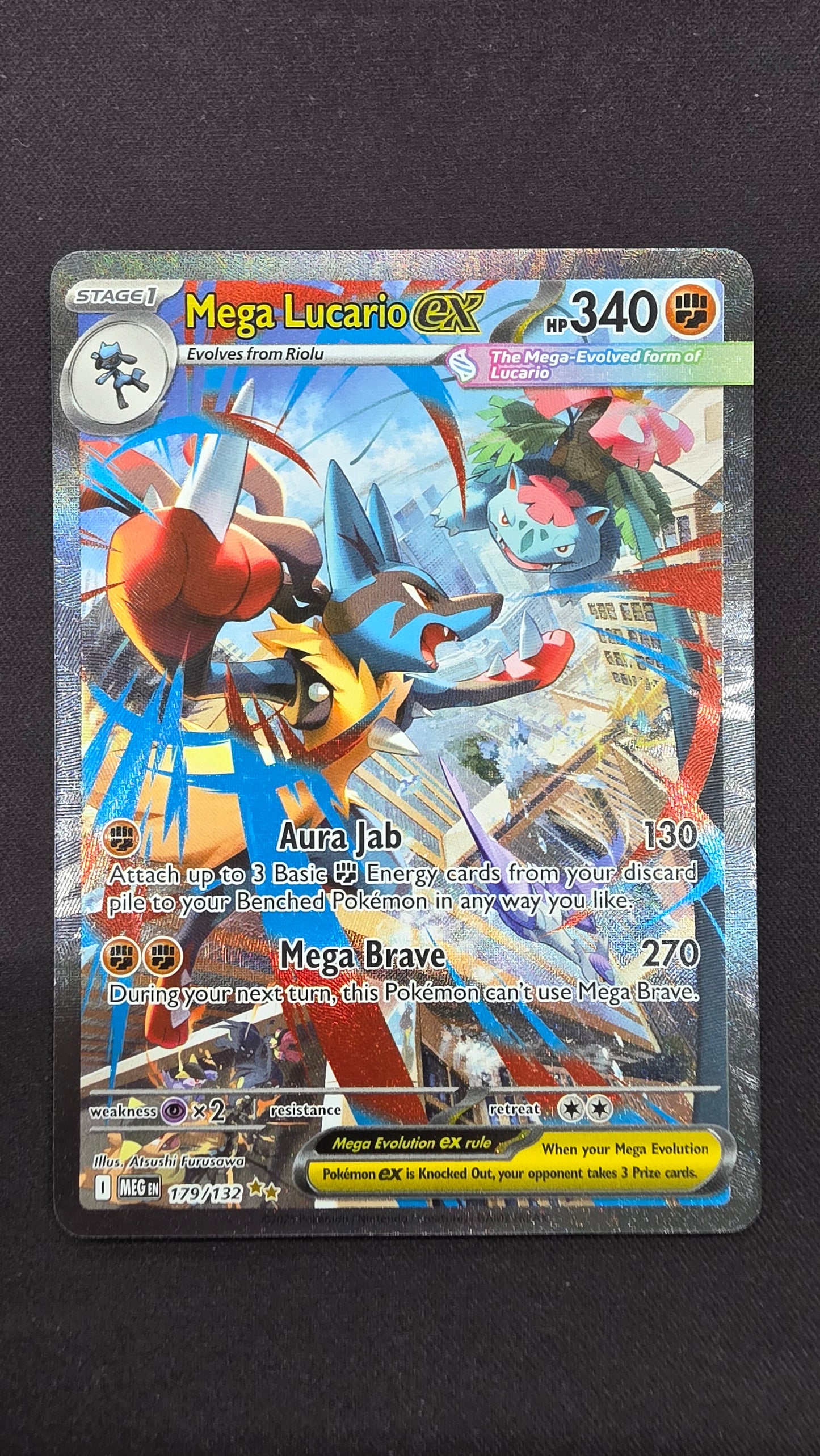 Mega Lucario EX (179/132)