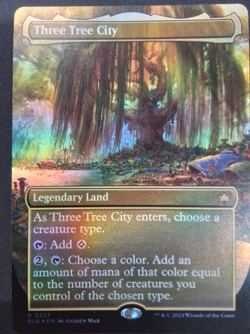 Three Tree City (BLB Foil Full Art 0337)