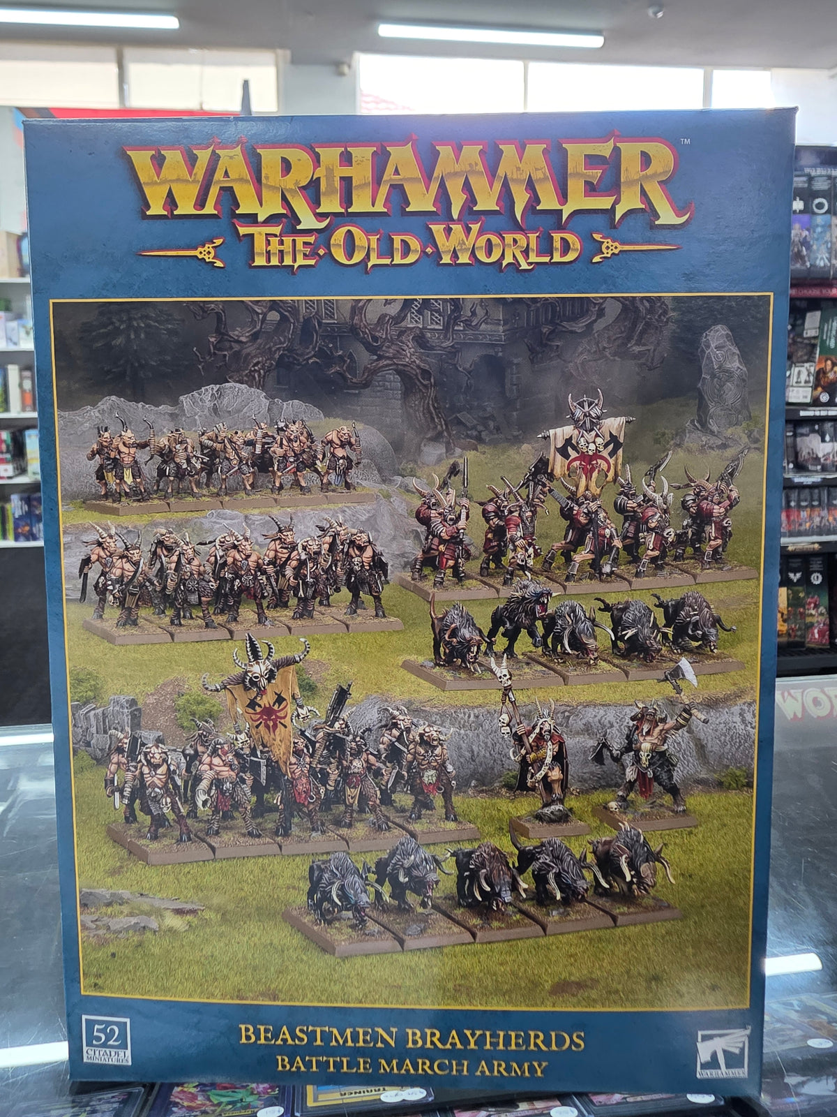 Warhammer The Old World: Beastmen Brayherds Battle March Army