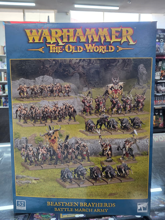 Warhammer The Old World: Beastmen Brayherds Battle March Army