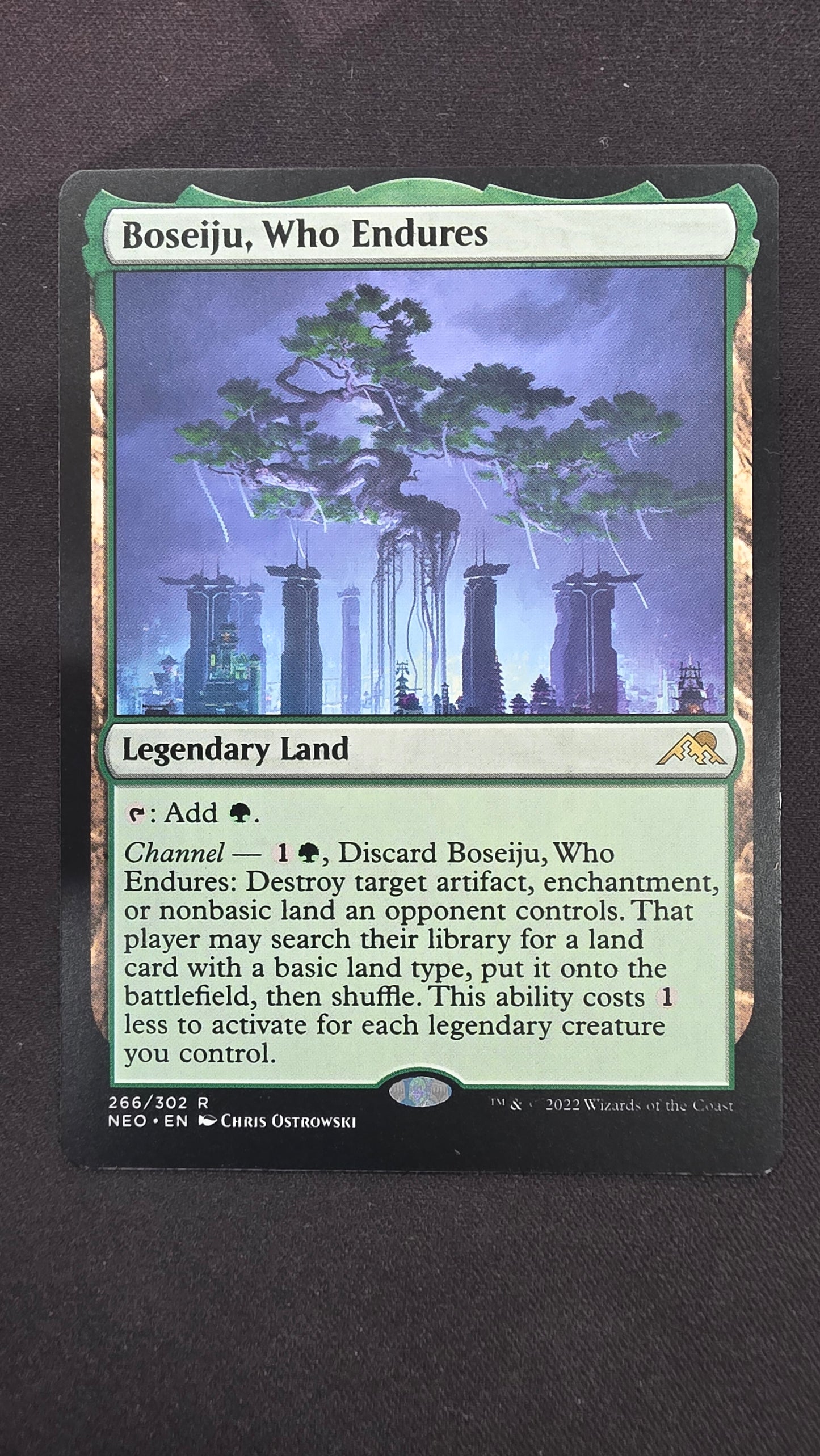 Boseiju, Who Endures