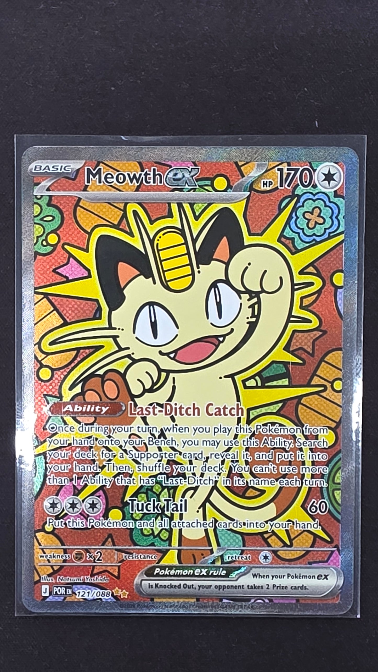 Meowth EX (121/088)