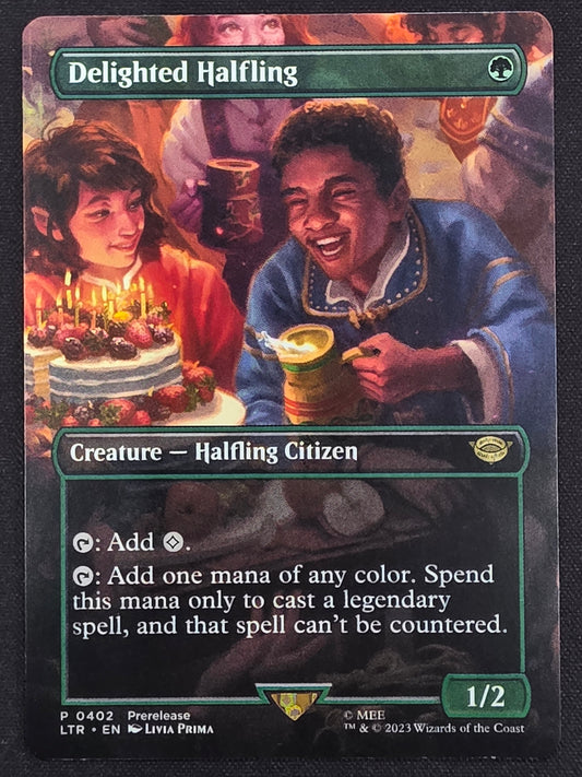 Delighted Halfing (LTR, Borderless)