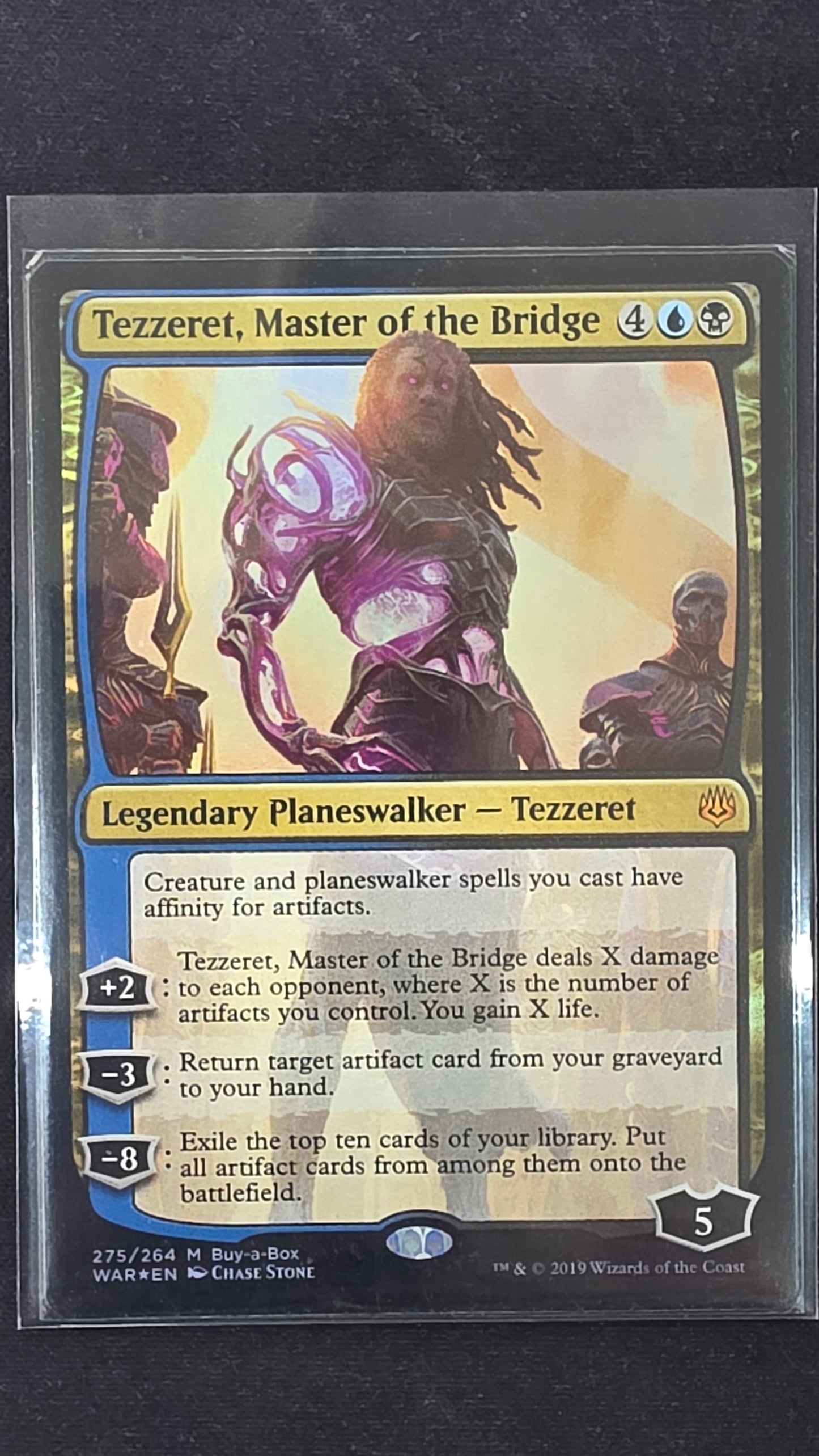 Tezzeret, Master of the Bridge (WAR, Foil)
