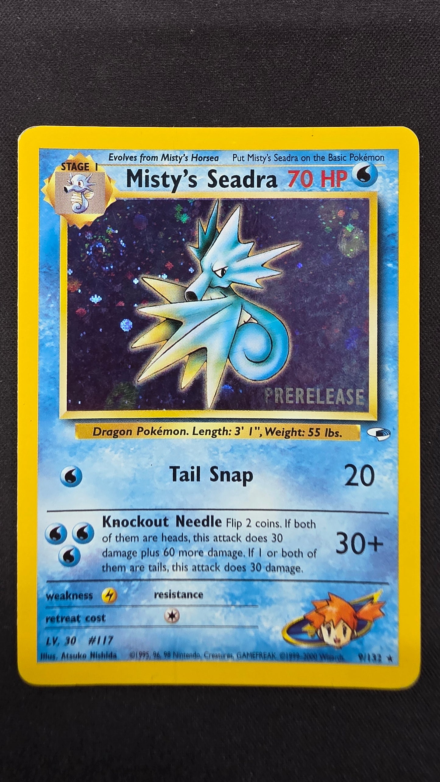Misty's Seadra (9/132, DMG)