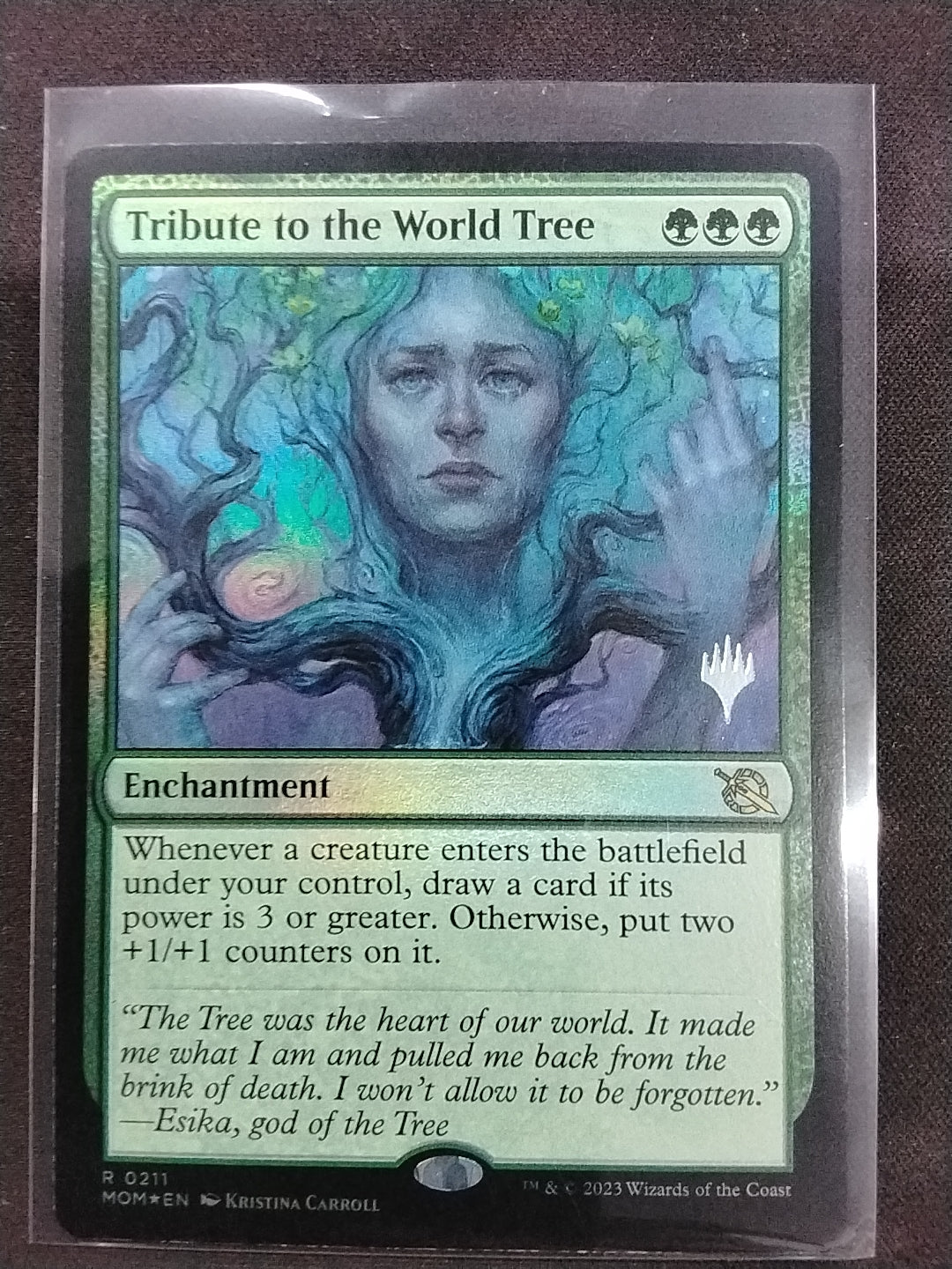 Tribute to the World Tree (MOM, Promo Stamped Foil)